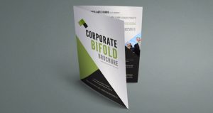 bifold corporate brochure